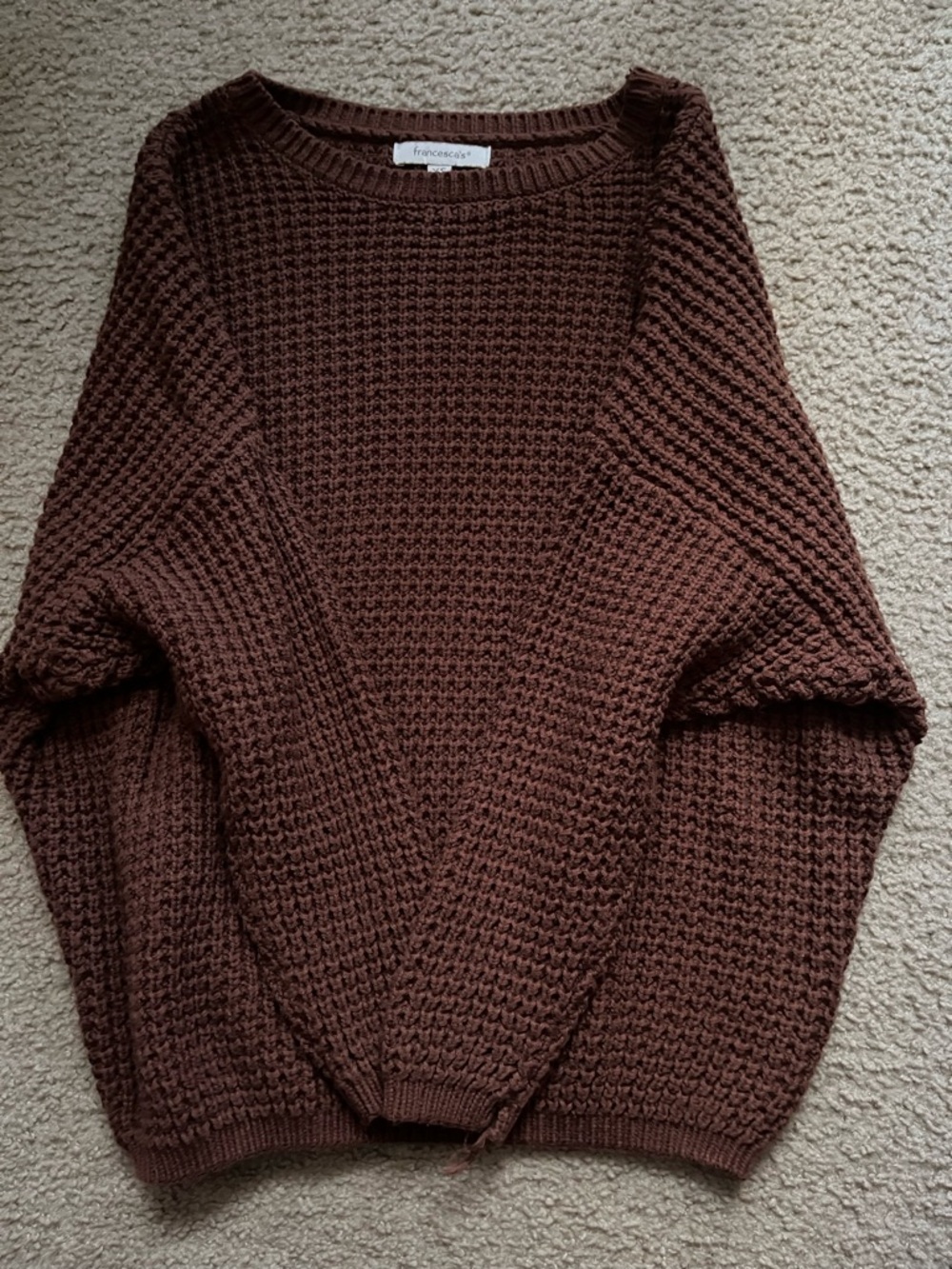 Francesca’s sweater